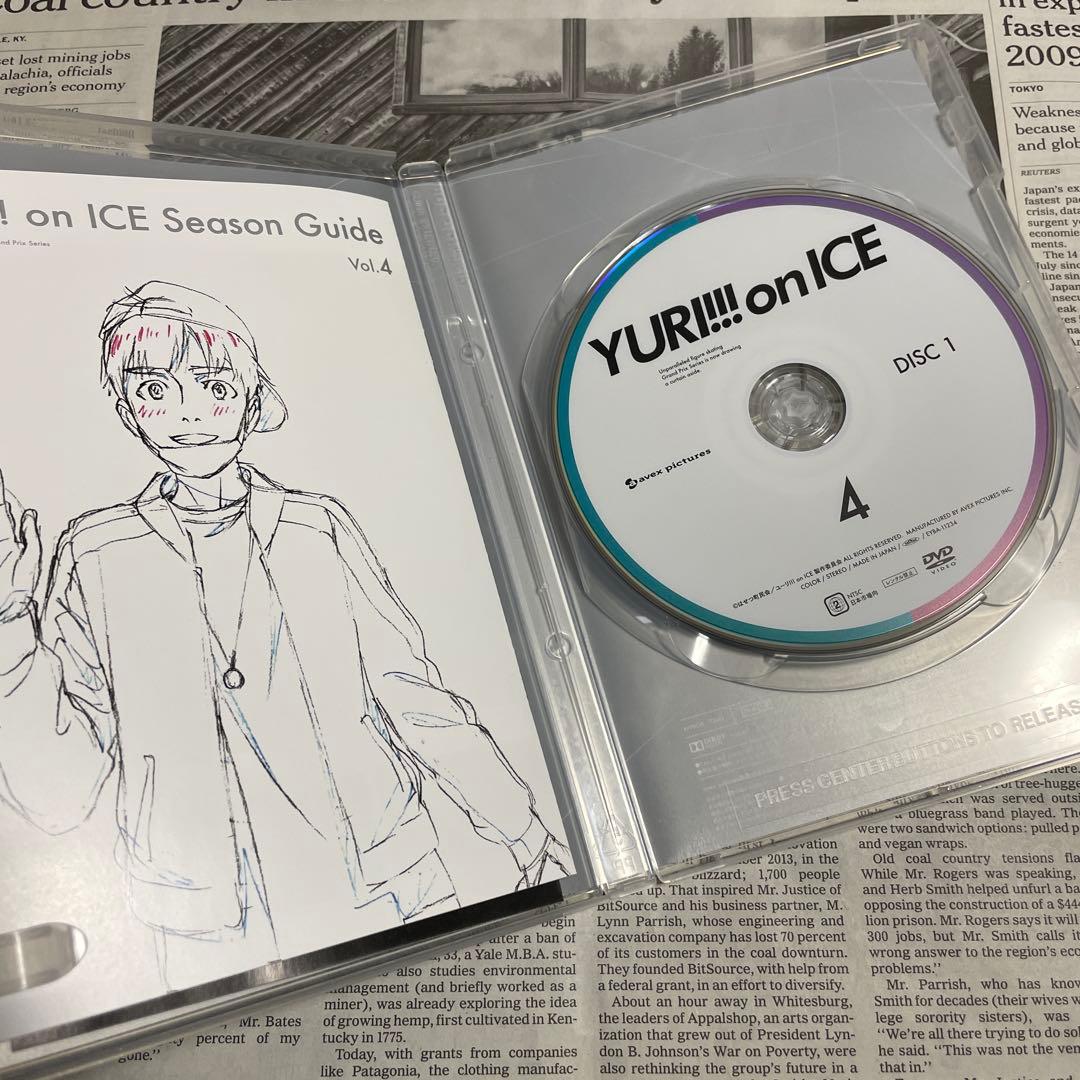 ユーリ!!! on ICE 全6巻 DVD版　YURI!!! on ICE 全巻