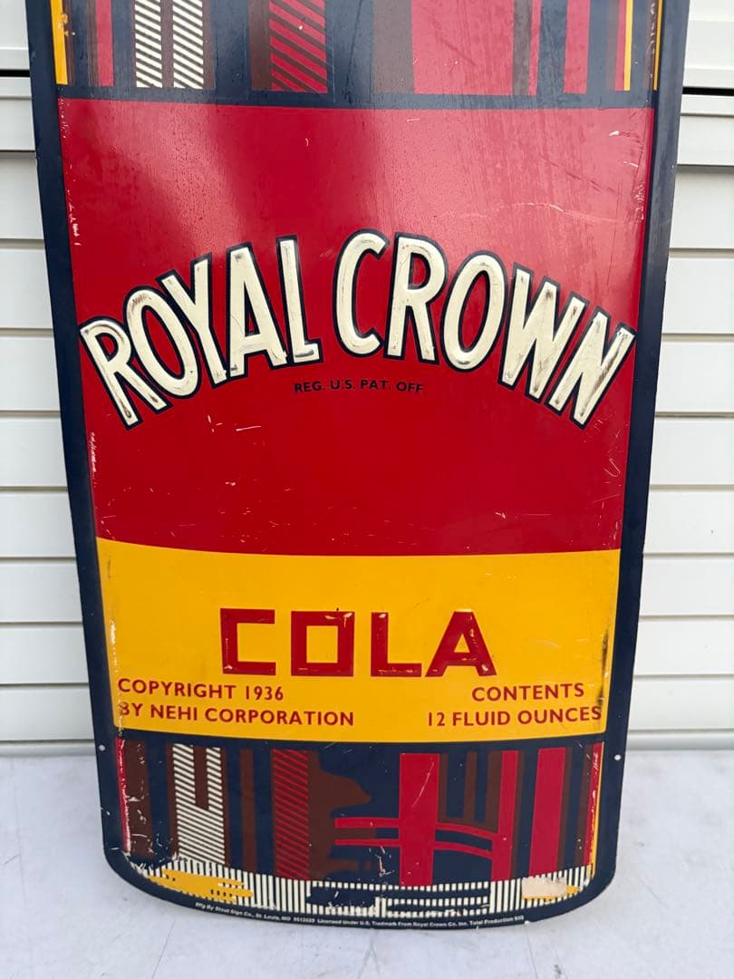 アメリカンビンテージ　看板　コーラ