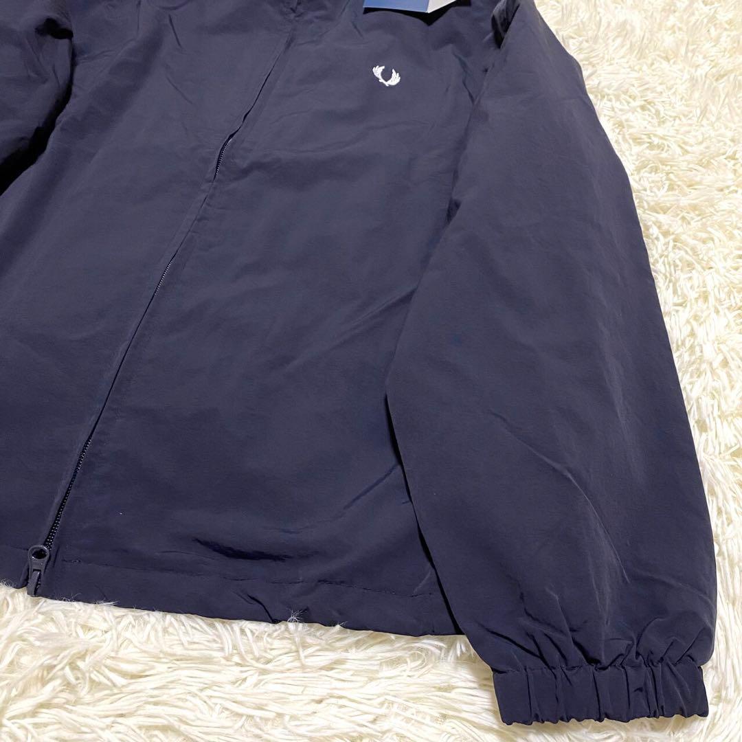 【未使用◦タグ付き✨】FRED PERRY × BEAMS シェルジャケット紺