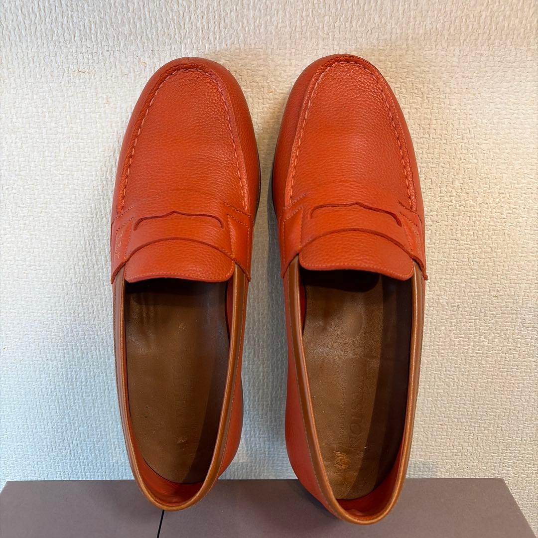 J.M. WESTON 281 ルモック　ローファー　オレンジ　5/D