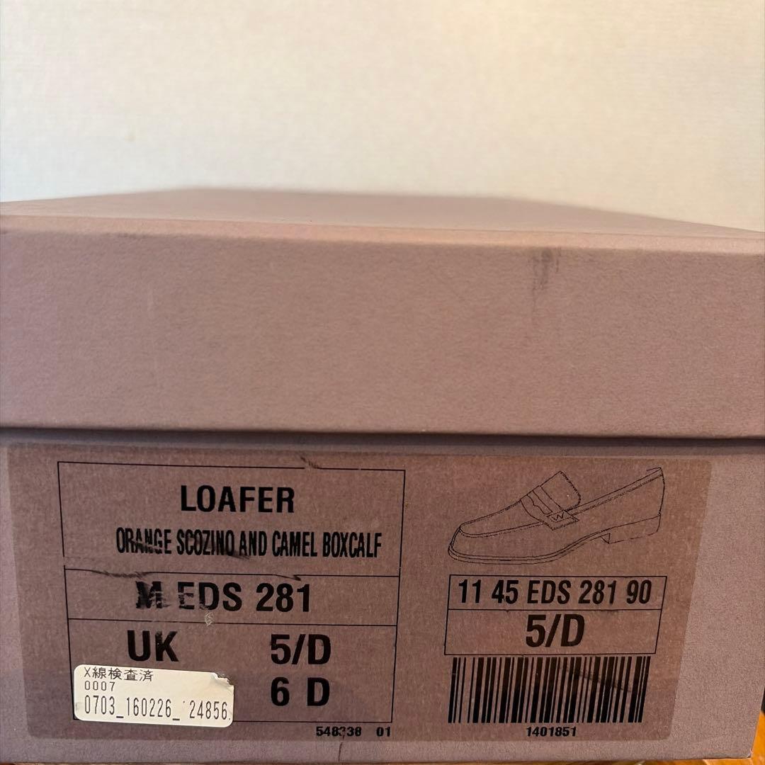 J.M. WESTON 281 ルモック　ローファー　オレンジ　5/D