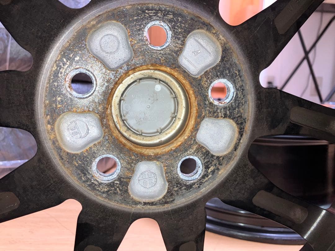 スバル BRZ ZC6 後期 純正ホイール【2本セット①】