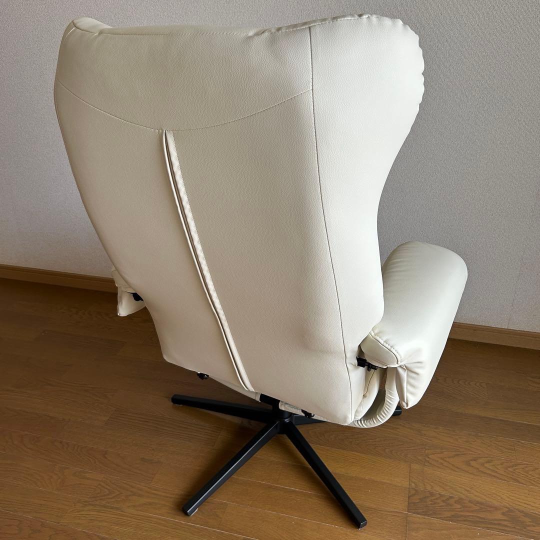 ニトリ　傷・汚れに強い合成皮革 リクライニングパーソナルチェアNシールド