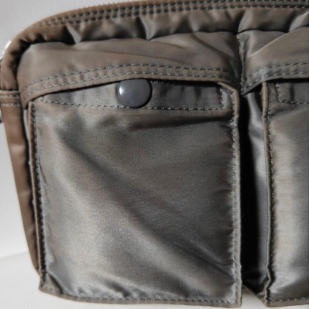 希少　ポーター　タンカー　ショルダーバッグ　シルバーグレー　PORTER