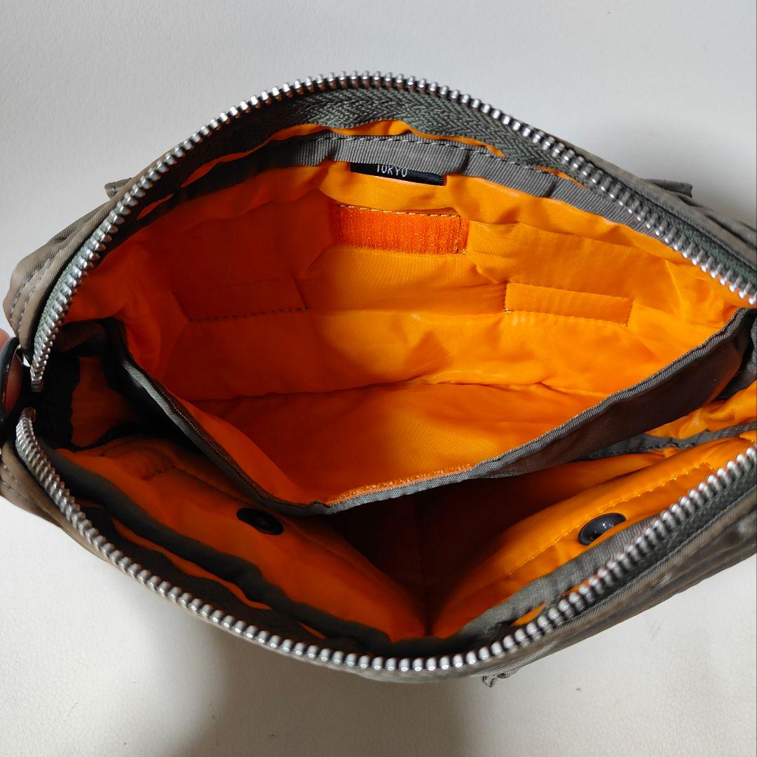 希少　ポーター　タンカー　ショルダーバッグ　シルバーグレー　PORTER