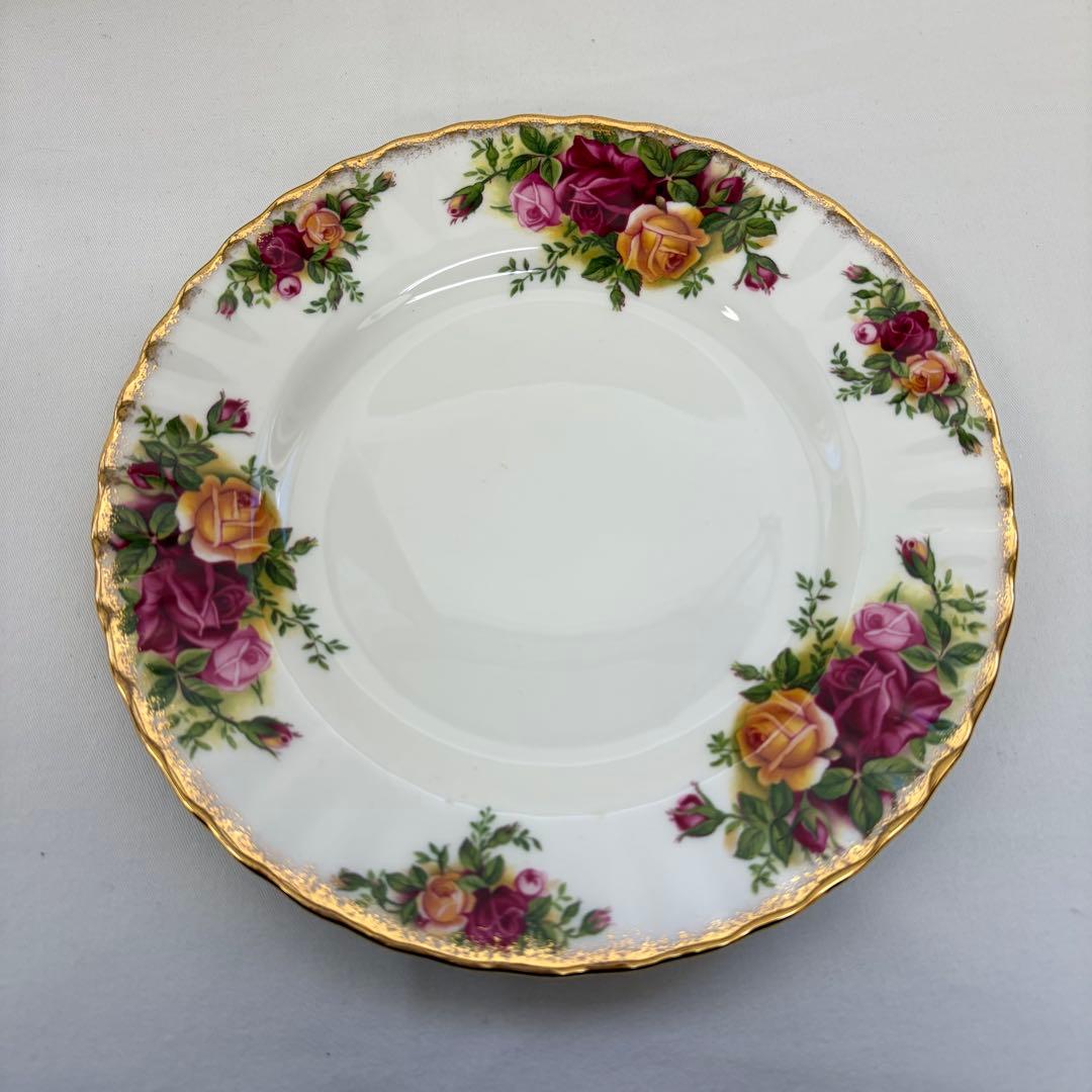 【1128M6】ロイヤルアルバートオールドカントリーローズ プレート10枚