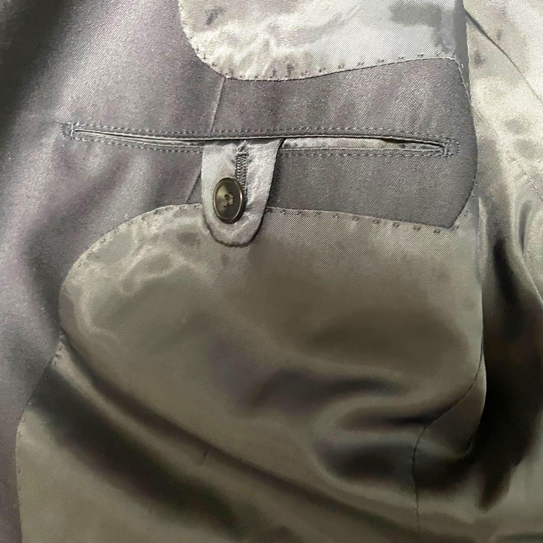 HILTON ヒルトン スーツ 上下セット A6 ネイビー✨極美品 高級ウール