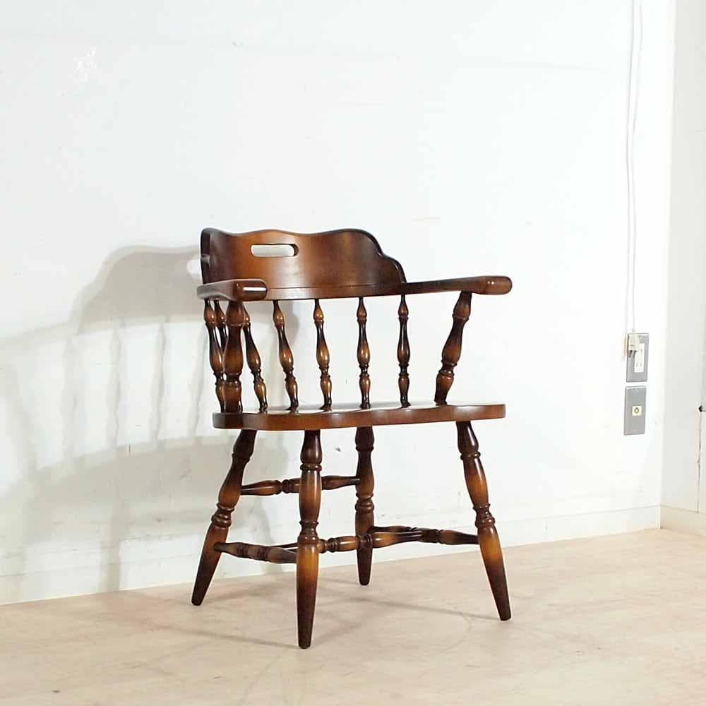 飛騨産業 キツツキ 穂高 キャプテンチェア D アームチェア ZR24383