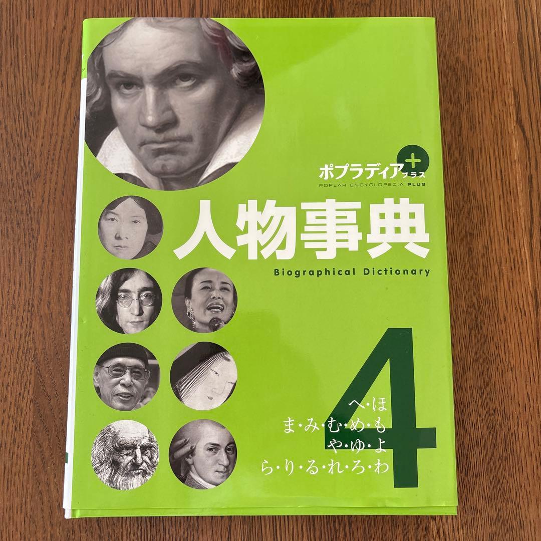 ポプラディアプラス 人物事典 今泉忠明監修 全5巻定価