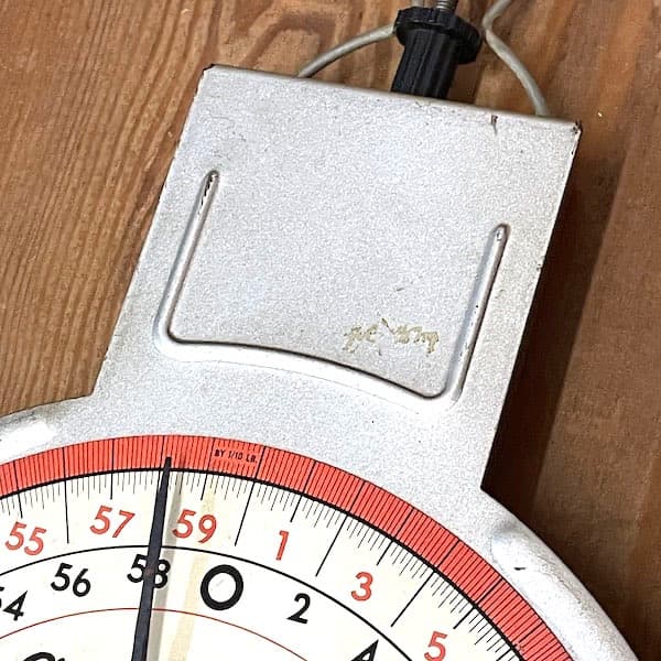 アメリカンファミリスケール社　ハンギングスケール　ビンテージ雑貨