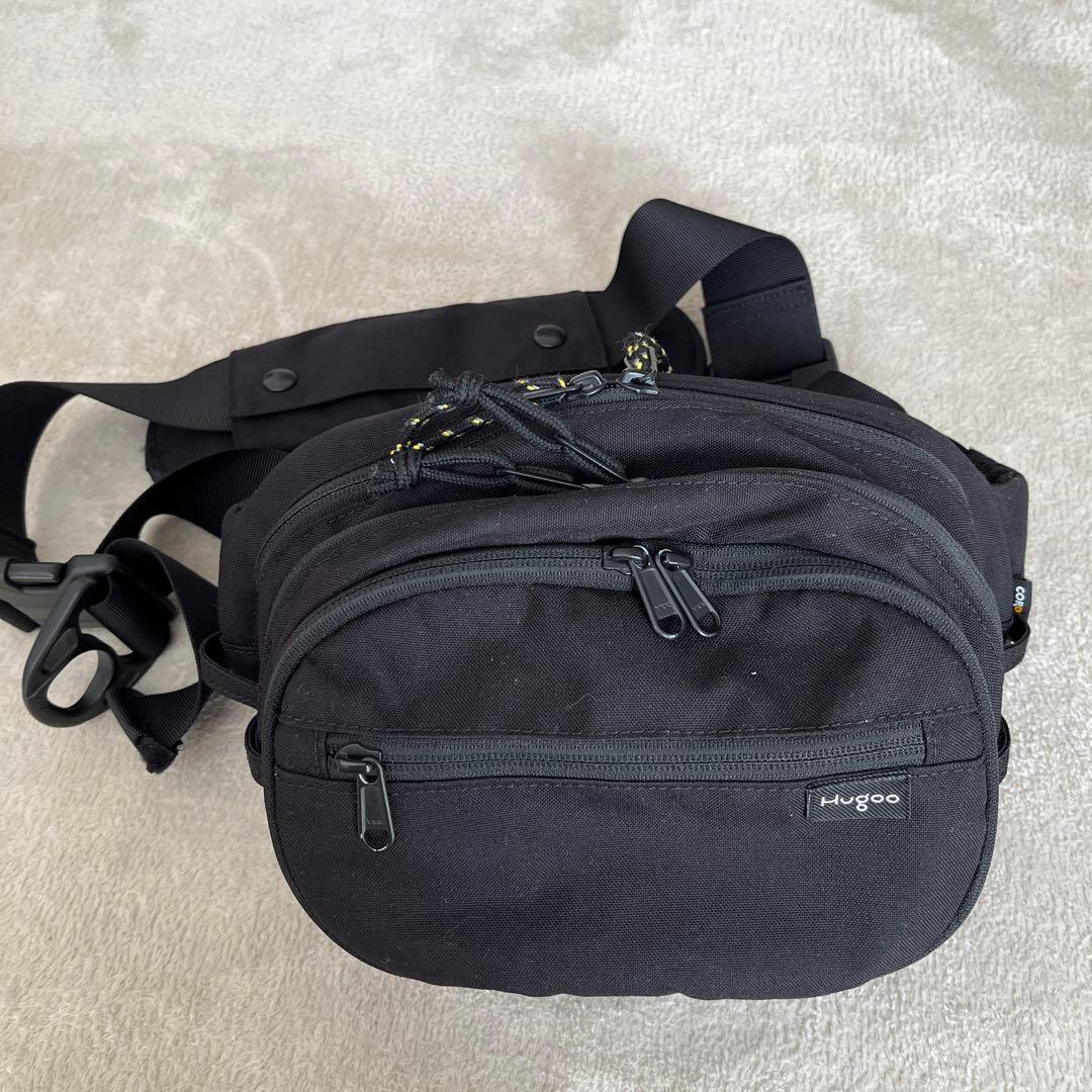 hugoo ヒップシート ブラック