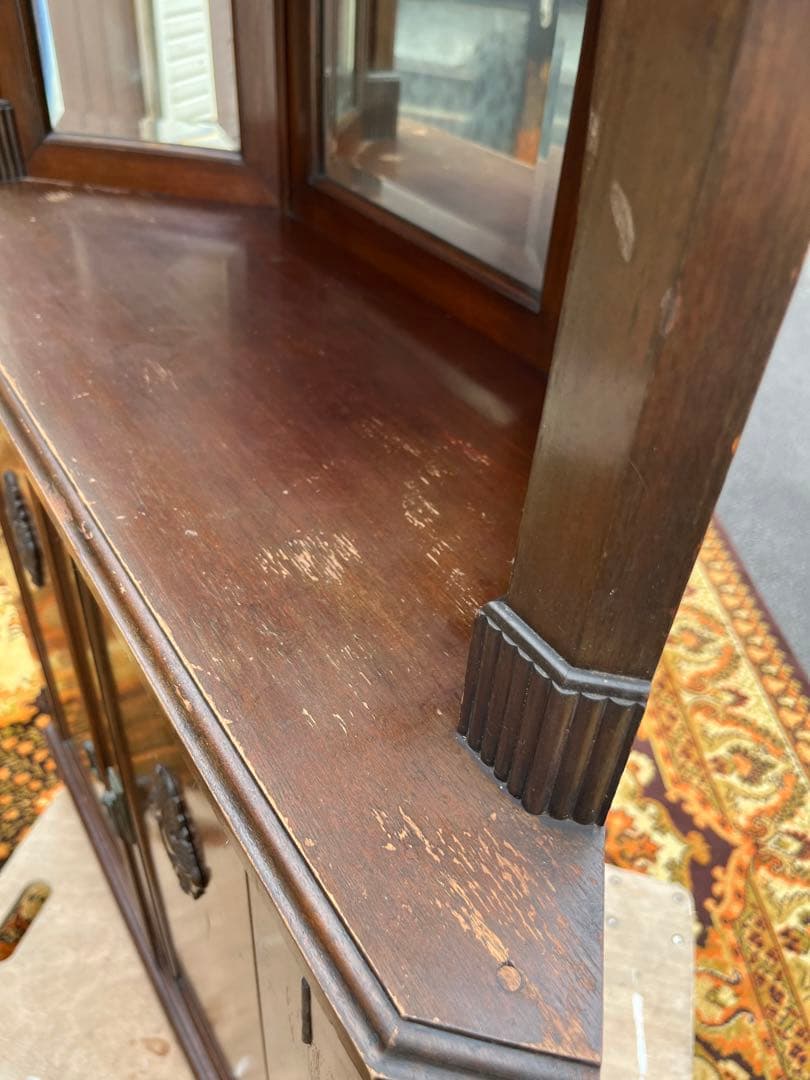 コーナーラック キャビネット アンティーク インテリア ビンテージ 昭和レトロ