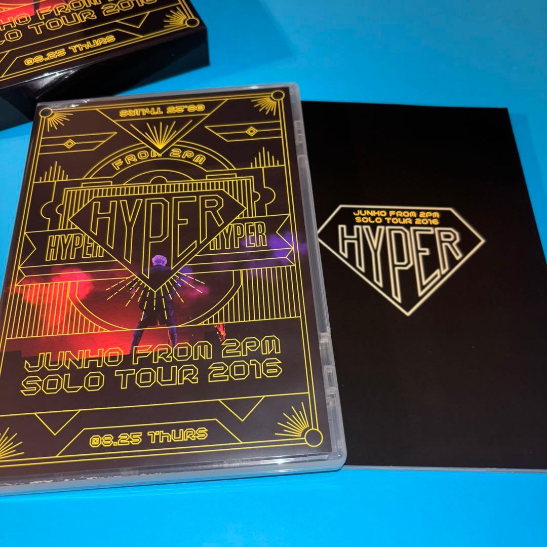 【Blu-ray】JUNHO From 2PM \"HYPER\" 完全生産限定盤