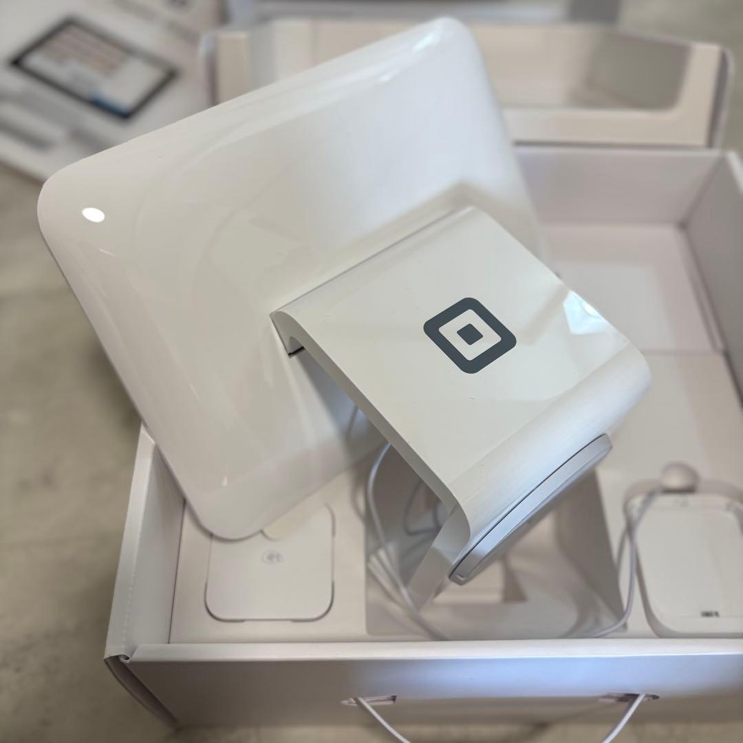 Square スタンド+mPOP(ドロワ一体型プリンター)ロール紙セット