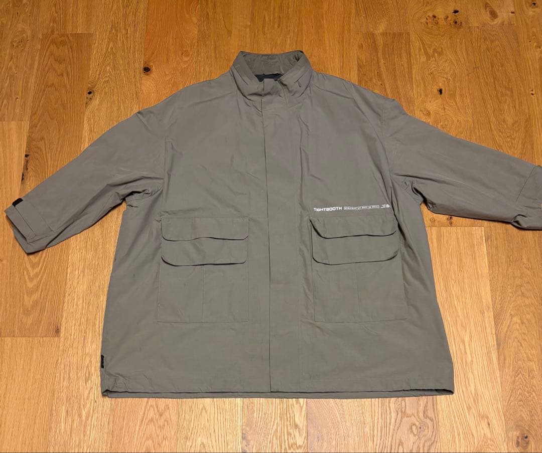 TIGHTBOOTH EMPIRE BIG COAT カーキ