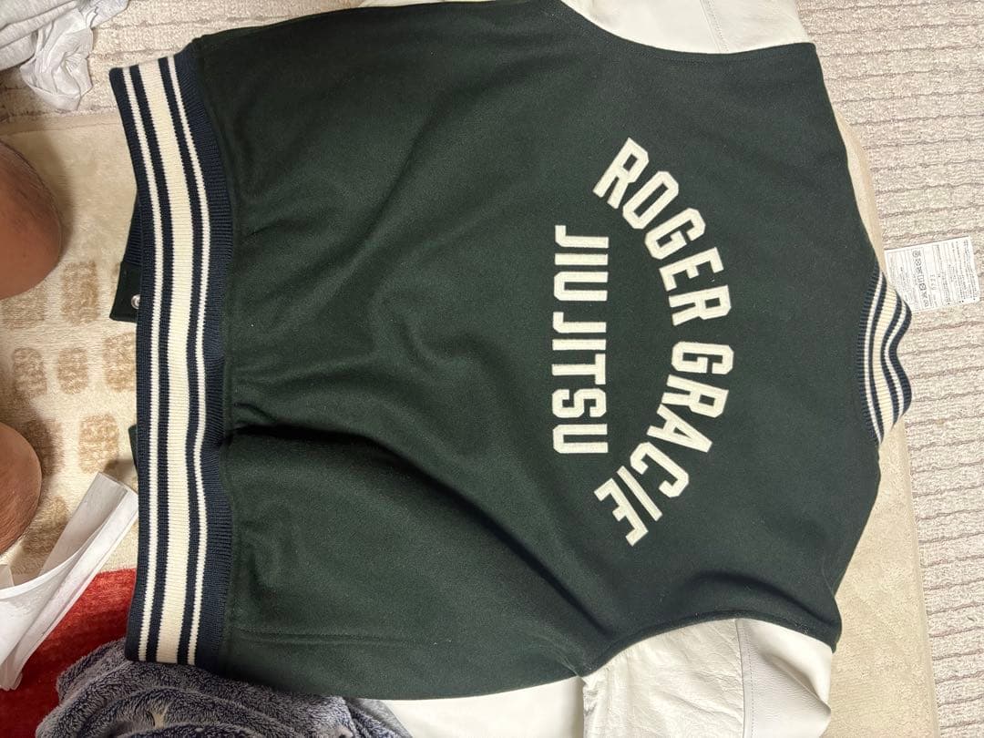 Roger Gracie スタジャン N-3 ダークグリーン