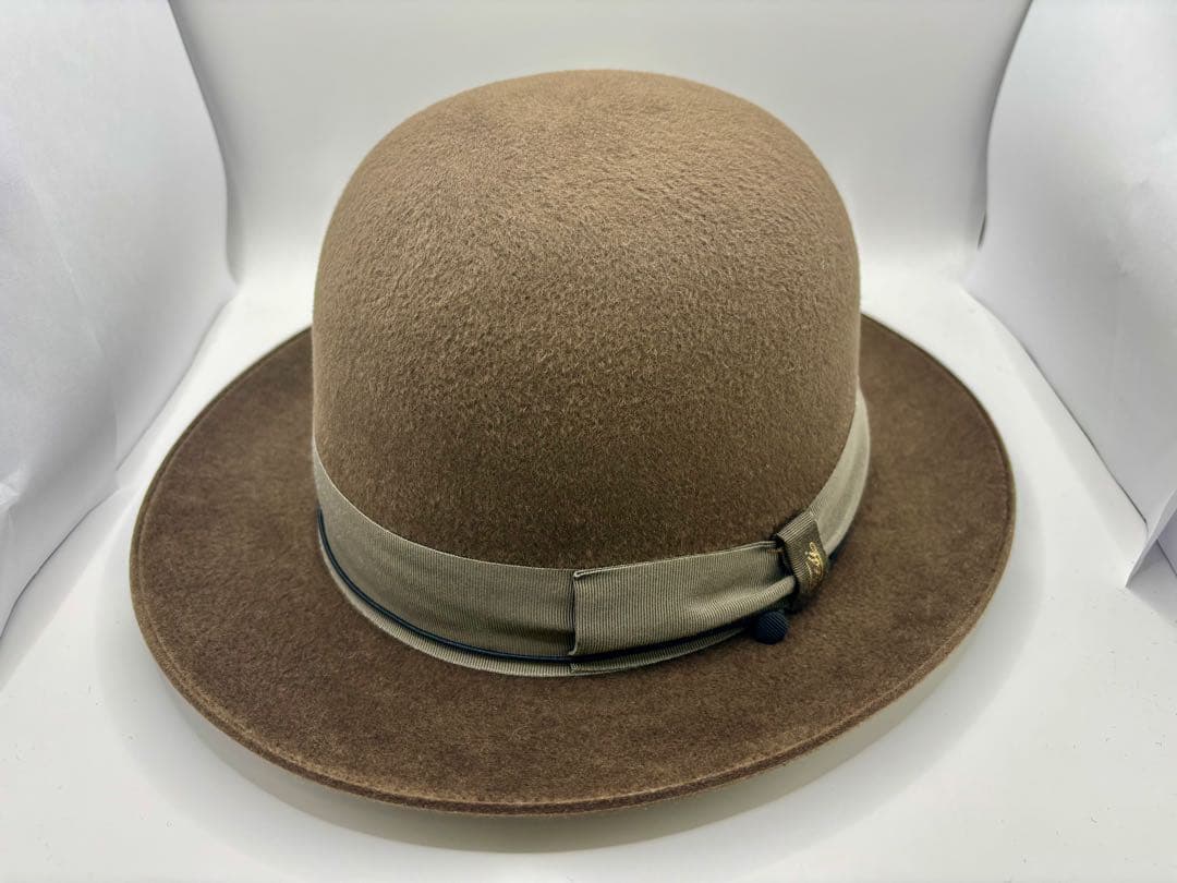 60cm　TESI　テシ　ラビットファー　フェルト　ボーラー　オープンクラウン