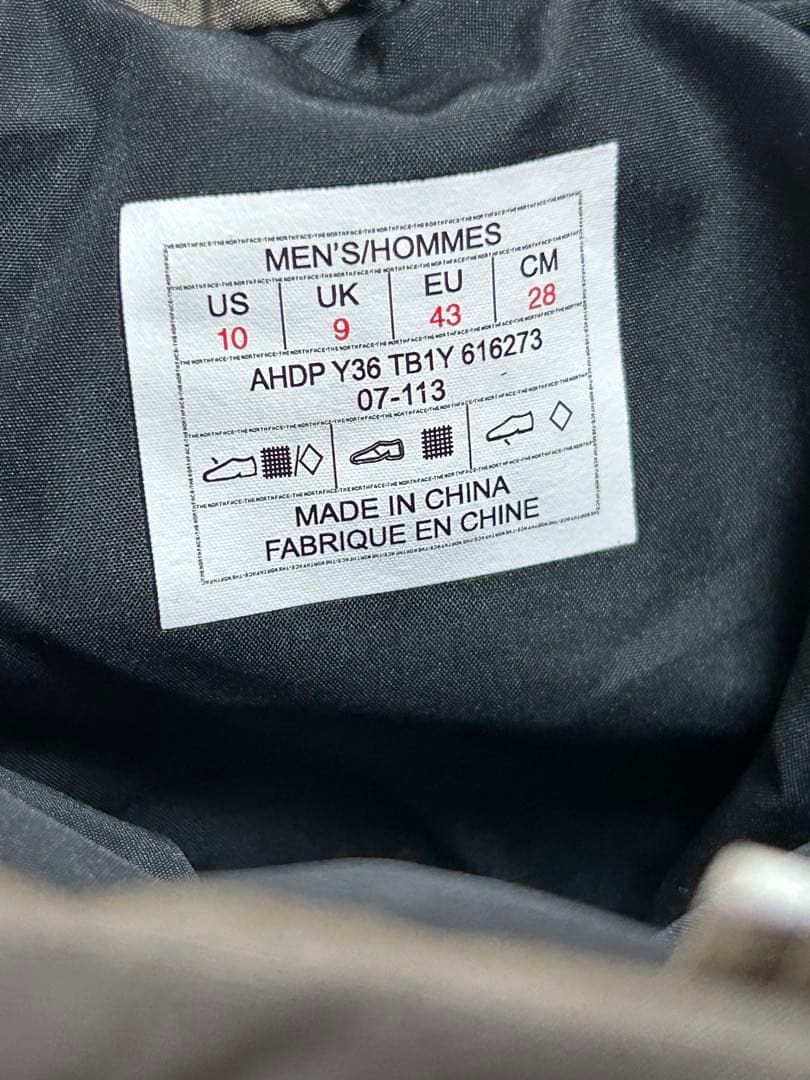 THE NORTH FACE ヌプシ ブーティ スノーブーツ 28cm