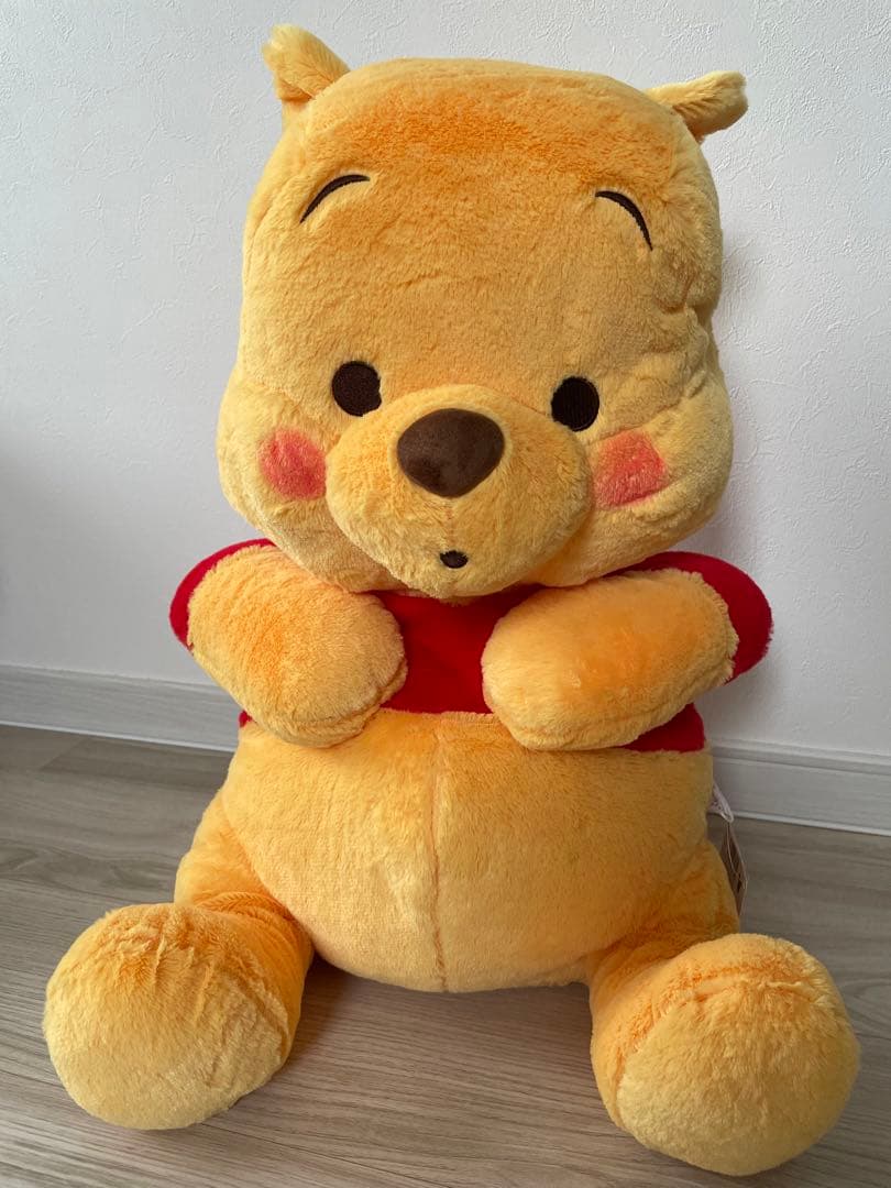 プーさん FukuFuku 超超BIGぬいぐるみ まんぷく！ごろ寝 3体セット