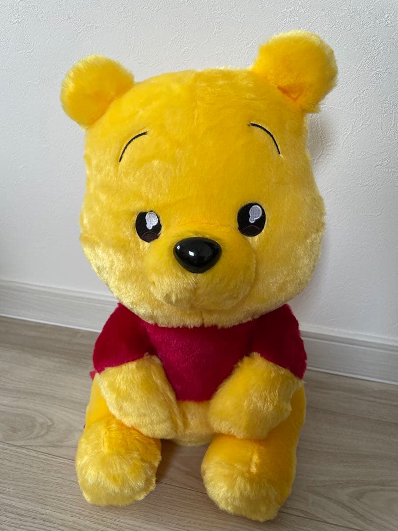 プーさん FukuFuku 超超BIGぬいぐるみ まんぷく！ごろ寝 3体セット