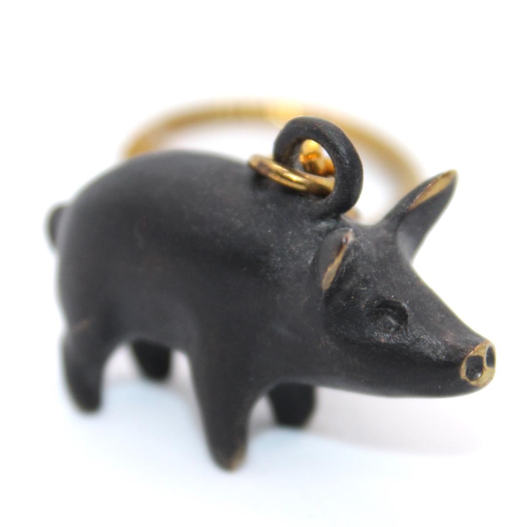 ウォルターボッセ　Walter Bosse　ぶた　オブジェ　キーホルダー