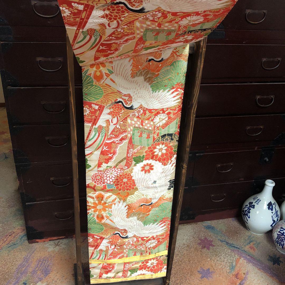 袋帯、飾り帯　骨董帯　古布