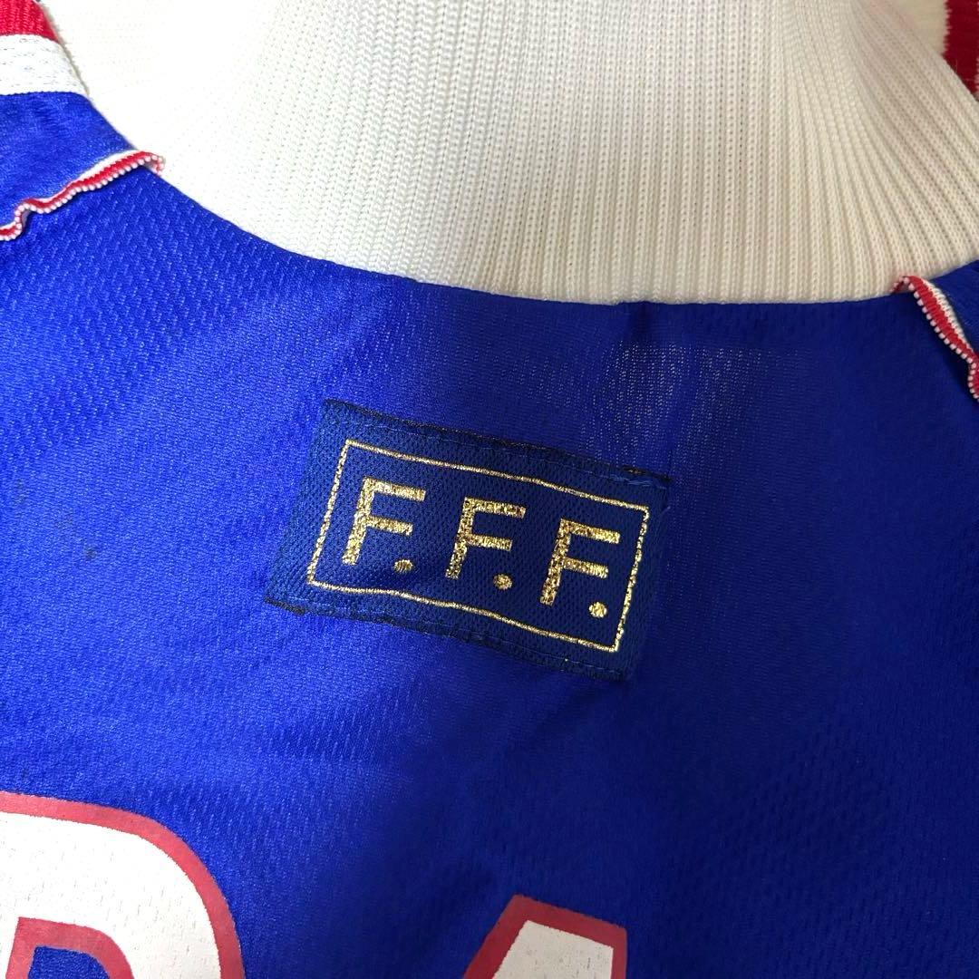 【希少】98年 UK製 adidas フランス ジダン ユニフォーム XL