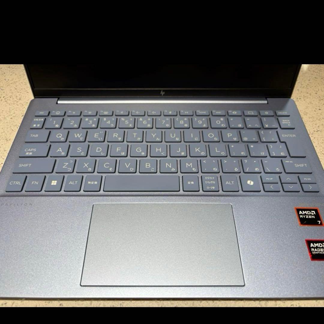 【美品】HP Pavilion Aero 13/16GB/512GBスカイブルー