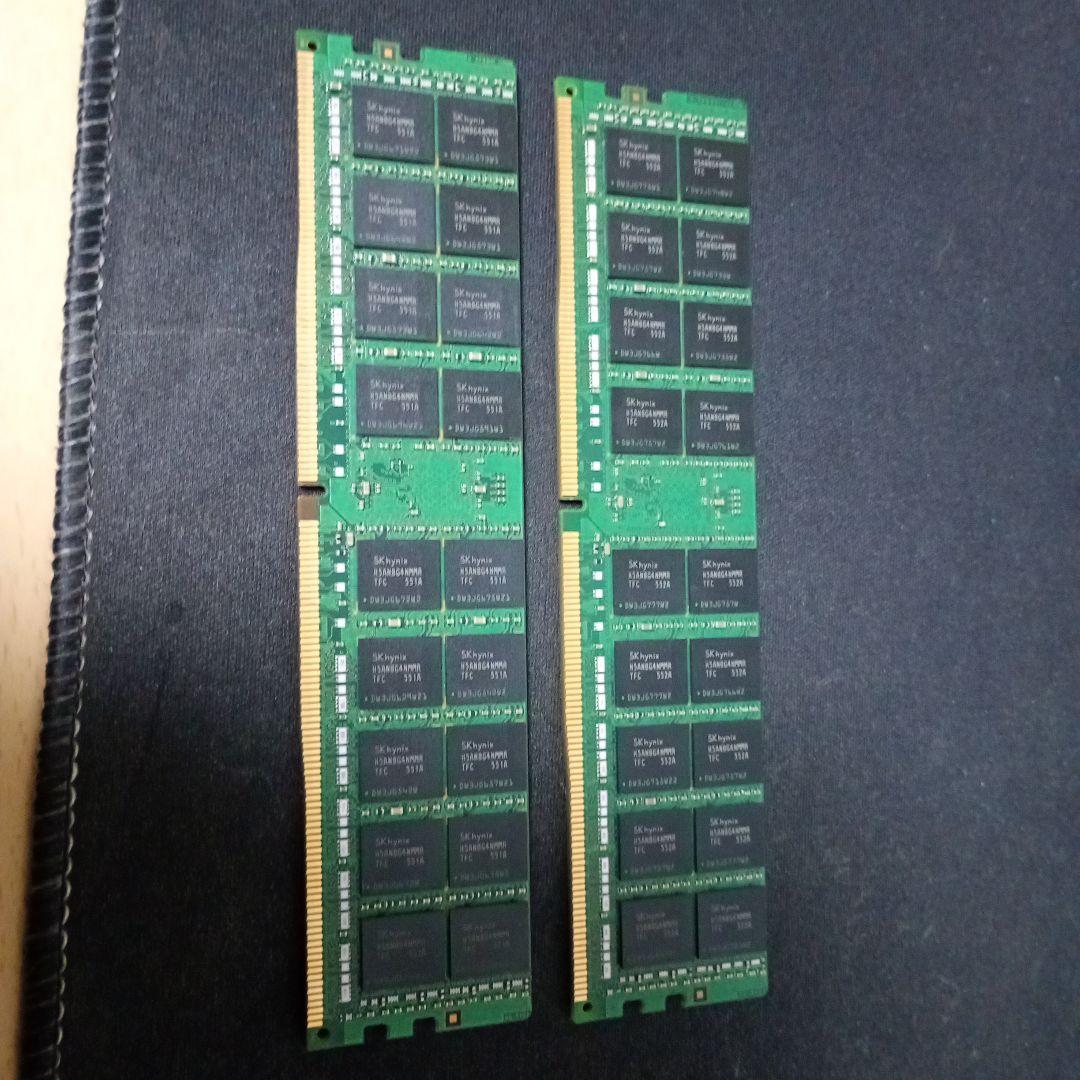 ddr4 64gb (32gb 2枚) skhynix pc4reg2133