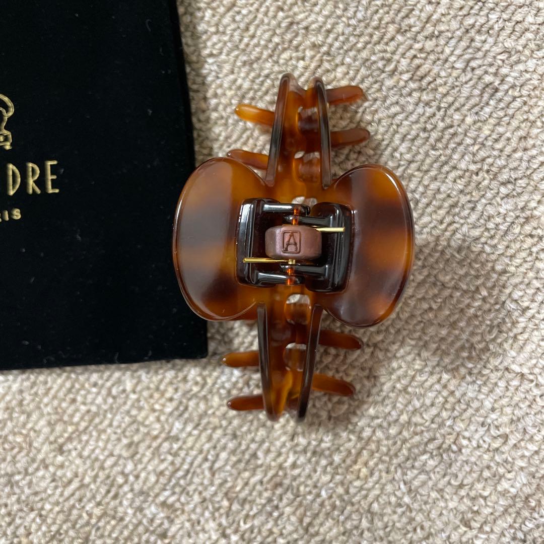 ALEXANDRE DE PARIS ヘアクリップ M べっ甲