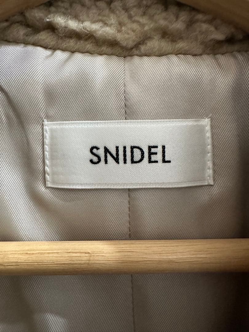 SNIDEL（スナイデル）　ケープショートボアジャケット