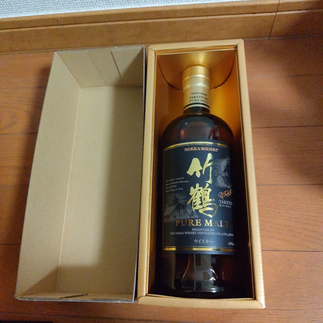 く*か様 竹鶴　PURE MALT 700ml　黒ラベル