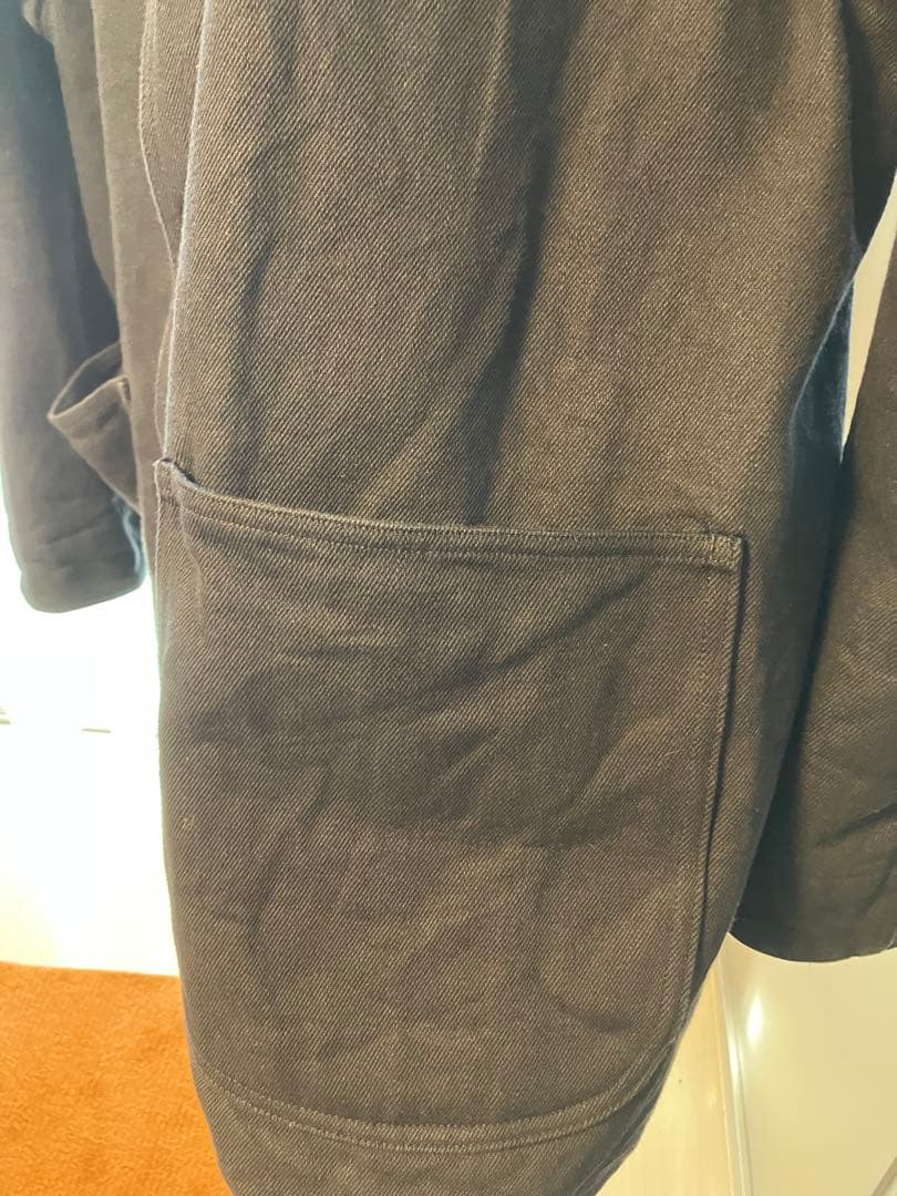 25AW comoli デニムレザーワークジャケット　サイズ2