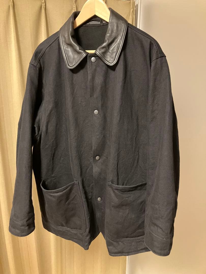 25AW comoli デニムレザーワークジャケット　サイズ2