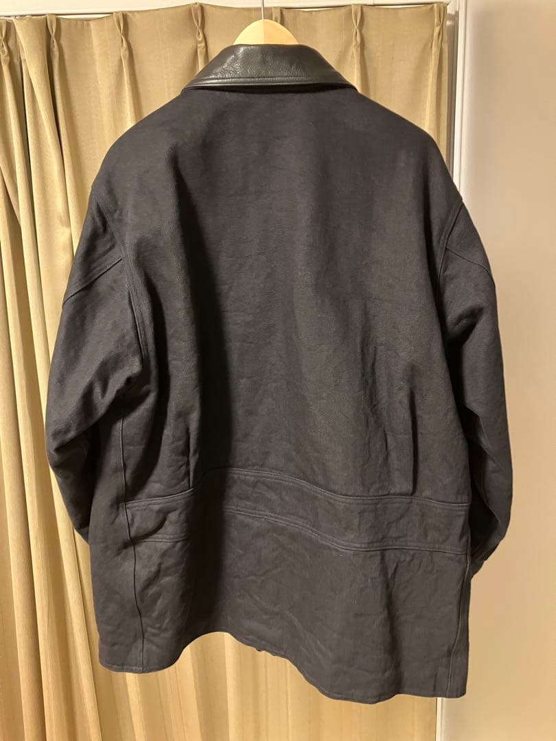 25AW comoli デニムレザーワークジャケット　サイズ2