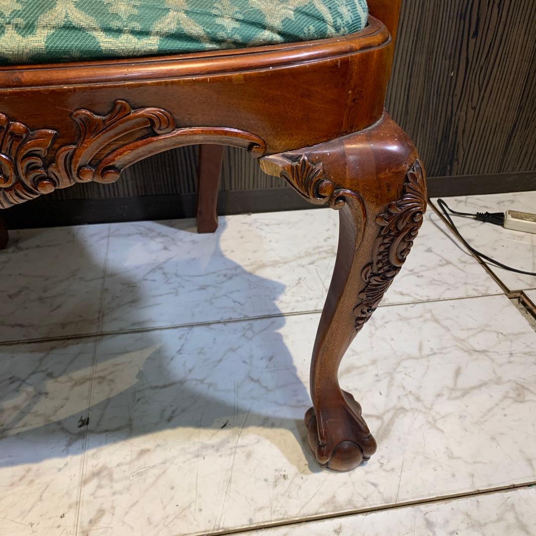 ☆送料無料☆ アンティーク　アームチェア