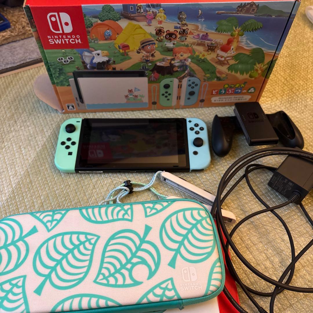 Nintendo Switch あつまれ どうぶつの森セット　ケース付き