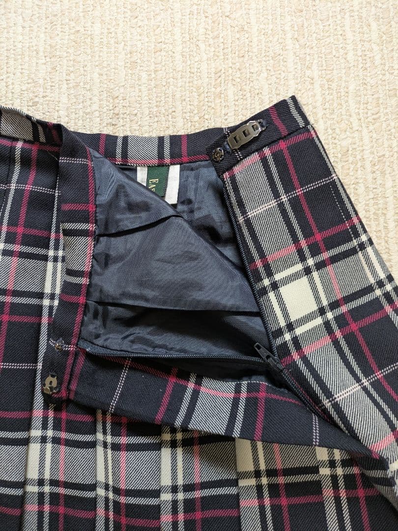 【卒業式 卒服4点セット】EASTBOY ブレザー スカート ブラウス新品