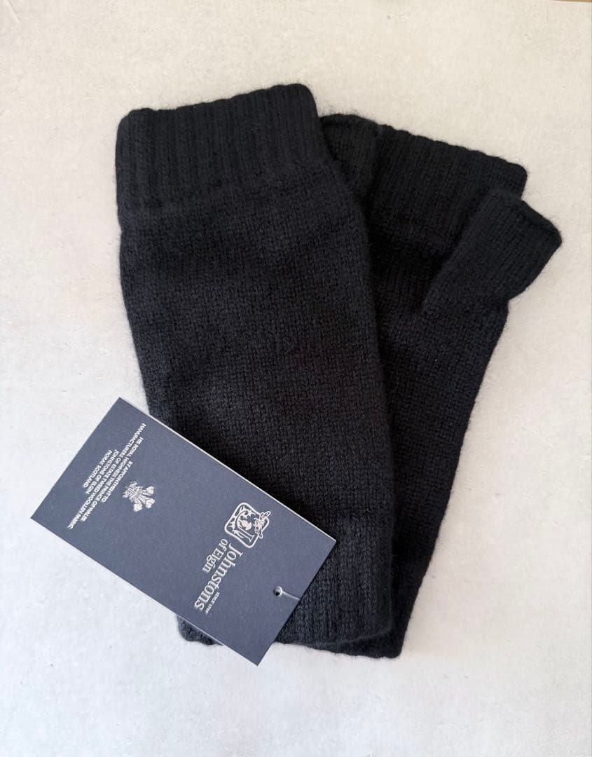 【未使用タグ付き】JOHNSTONES ジョンストンズ　カシミヤ100%