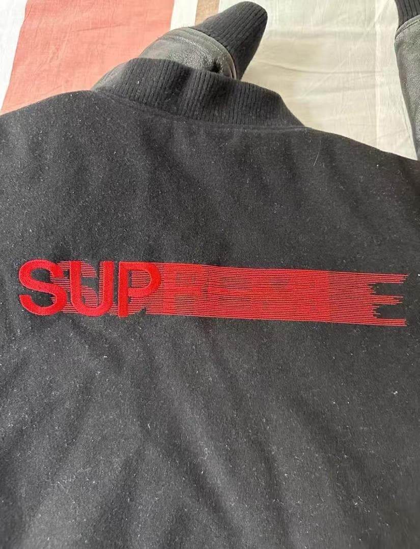 限界割　Supreme Motion Logo Varsity Jacket L