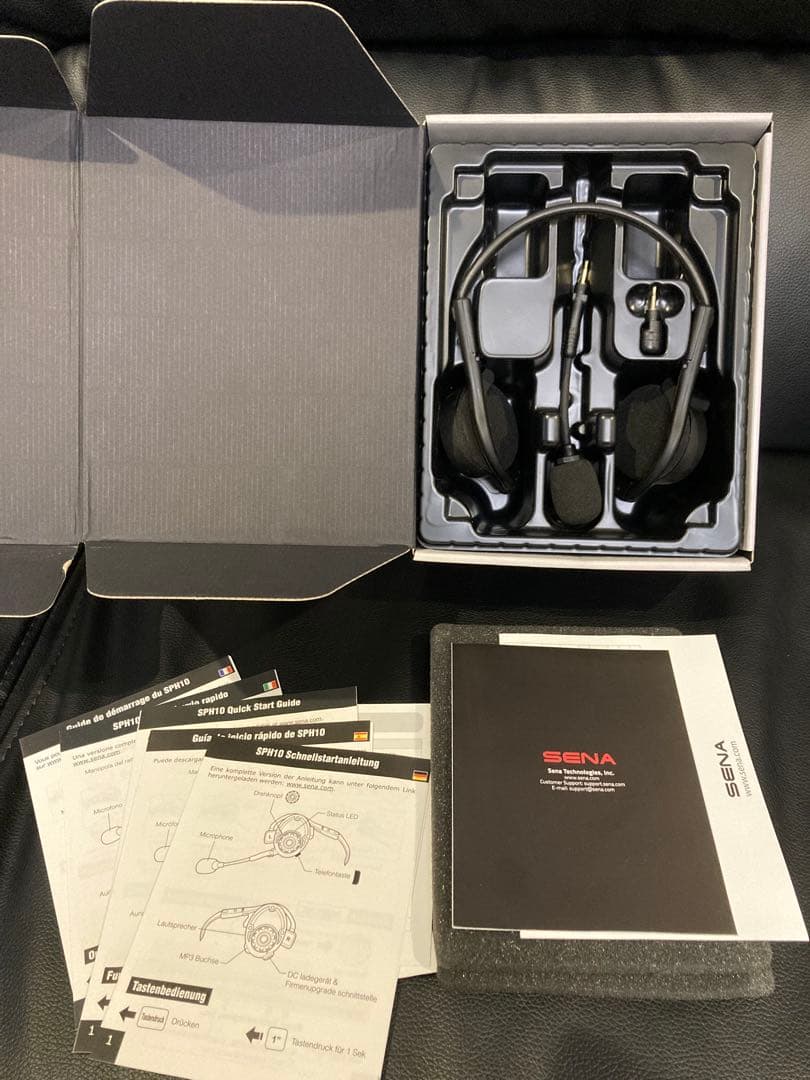 未使用 セナ SENA SPH10 Bluetooth ワイヤレスヘッドセット