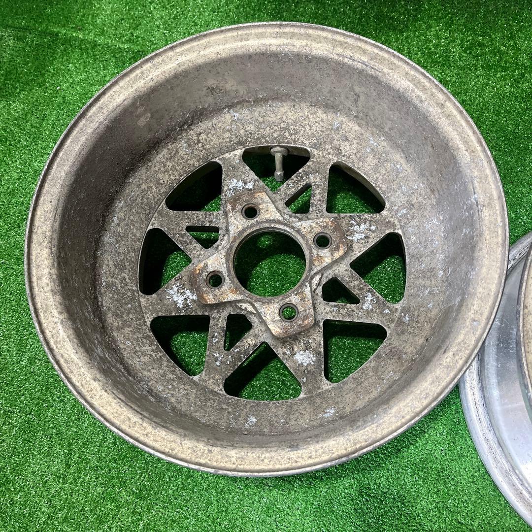 テクノレーシング　14インチ　6.5J 114.3-4H 2本 当時物！