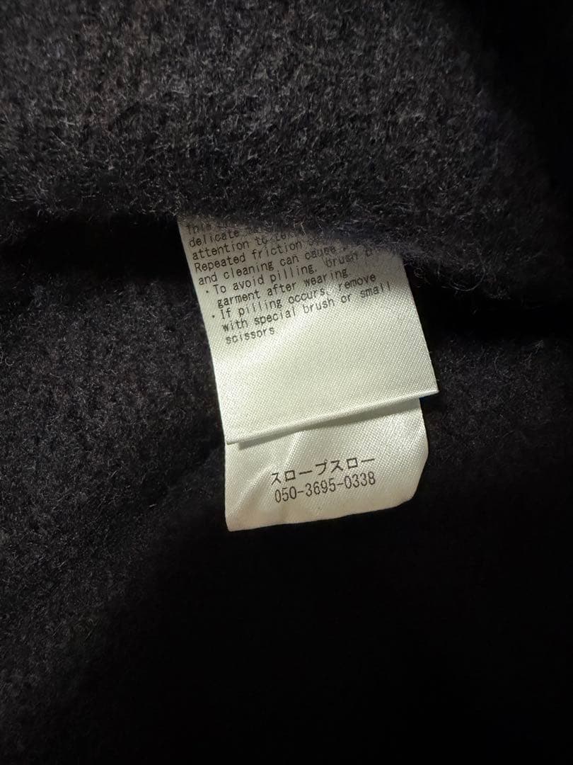 Slopeslow JACKET HF カシミヤ Shetland wool