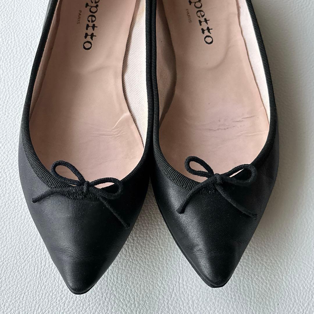 【Repetto/レペット】BrigitteBallerinas　黒　24.5