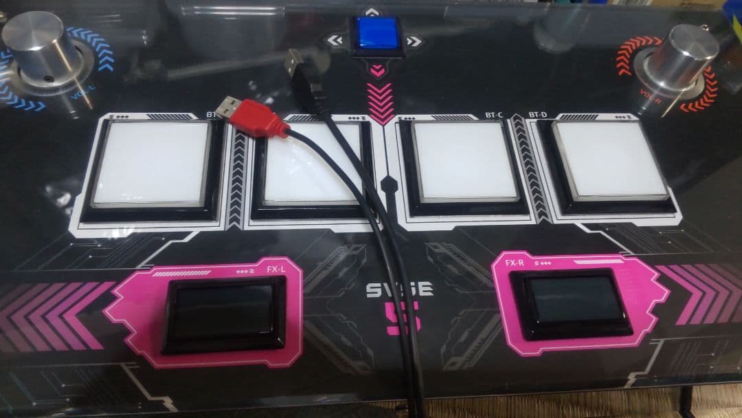 サウンドボルテックス SVSE5 コントローラー 静音化 完動品