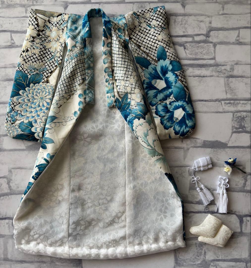 22cmドールサイズ 花嫁衣装　色打掛