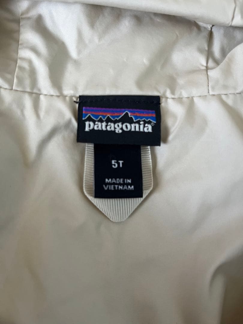 Patagonia フリースジャケット 5T ナチュラル