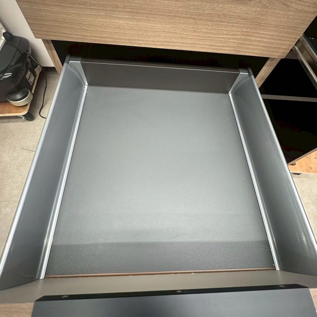 パモウナ 食器棚 キッチンボード IDA-1002R グレイッシュナットnk01