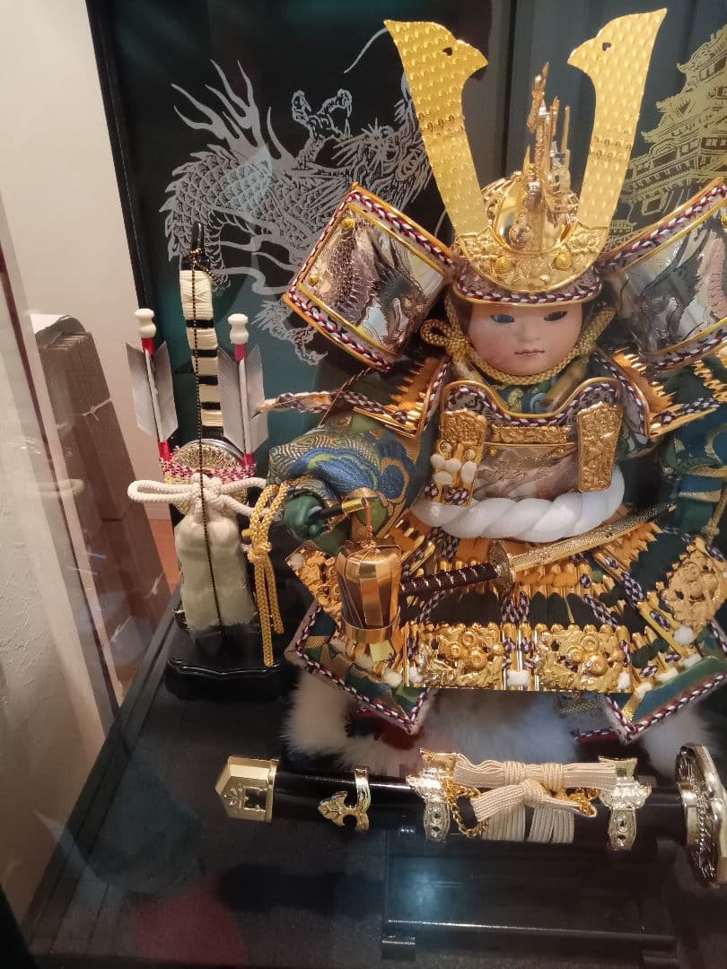 五月人形 子供武者　値引きします！