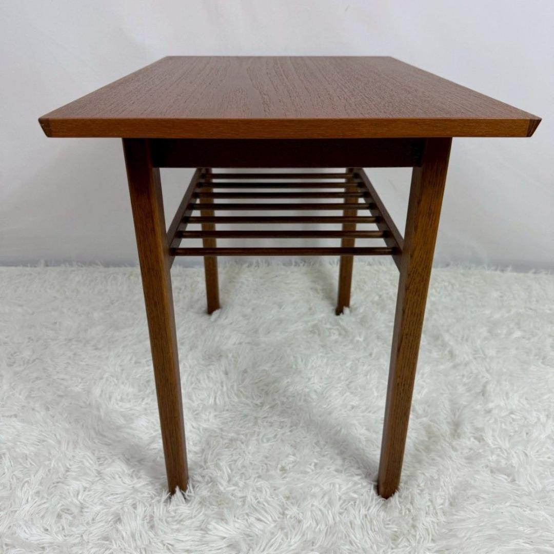 『北欧家具』SAC WORKS サイドテーブル　チーク材　無垢材